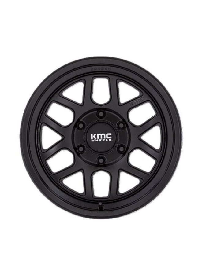 كي ام سي كم 446 ميسا فورجد مونو بلوك 17×8.5 6×139.7 ET-10 CB106.1 أسود ساتان - Image 2